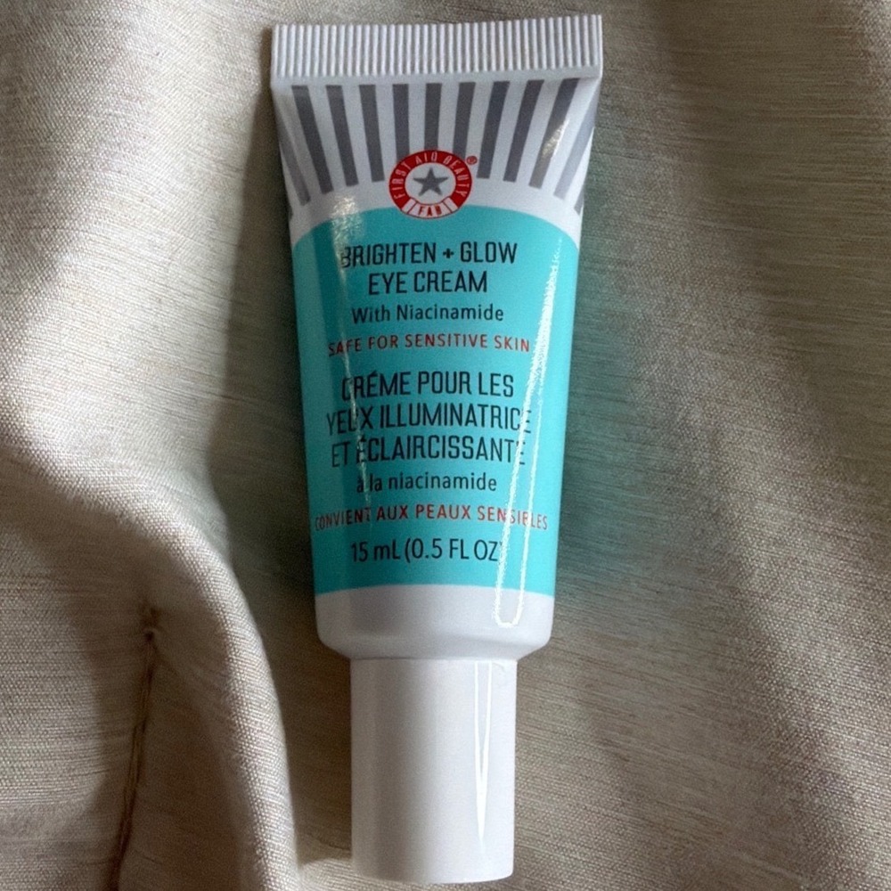 Brightening First Aid Beauty Eye Cream Unisex 15ml Blue Like New